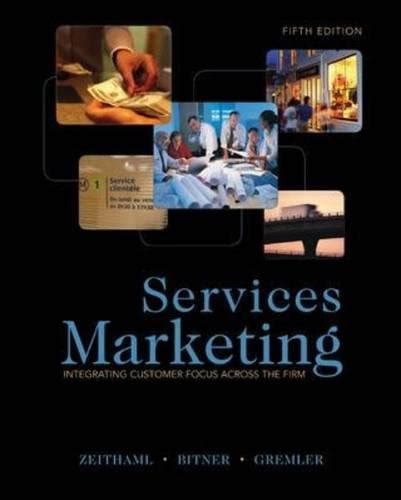 services marketing 5th edition zeithaml Reader